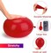 60pcs Red, White & Blue Balloons – 12” Patriotic Latex Balloons with Confetti for 4th of July, Independence Day, Memorial Day & Party Decorations